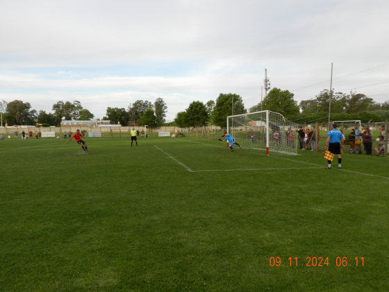 Chapa Sartorio Edicion XXIII 2024|Comienzan la ejecución de los penales. <br />
Gana 5 a 3 La Canchita y Campeones